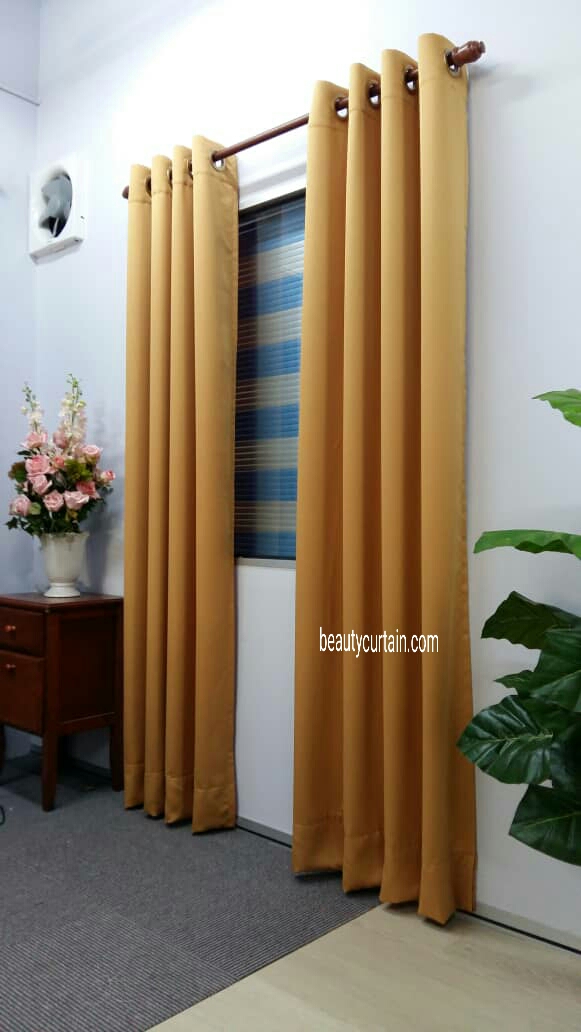 Ready Made Curtain with Eyelet design at Kepong, Kuala Lumpur (kl)